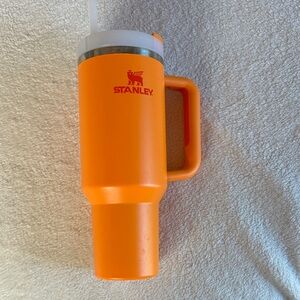 Stanley Vibrant Orange Travel Mug with Handle